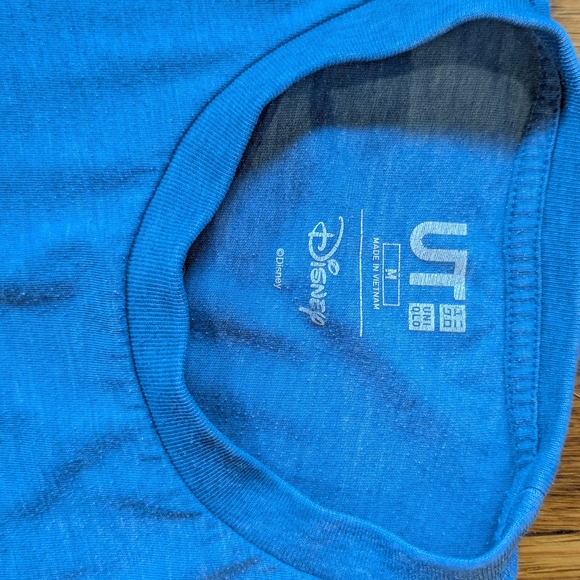 Uniqlo Blue Graphic Mickey Mouse Tee Disney - Picture 4 of 4